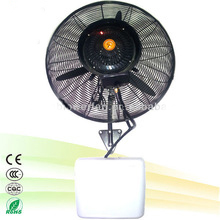 Misting Fan - 26" Centrifugal Design, 41l Water Tank Capacity, Black Color | High-speed Motor, Automatic Low Pressure Shut-off, Drops Temperature Up To 30°f