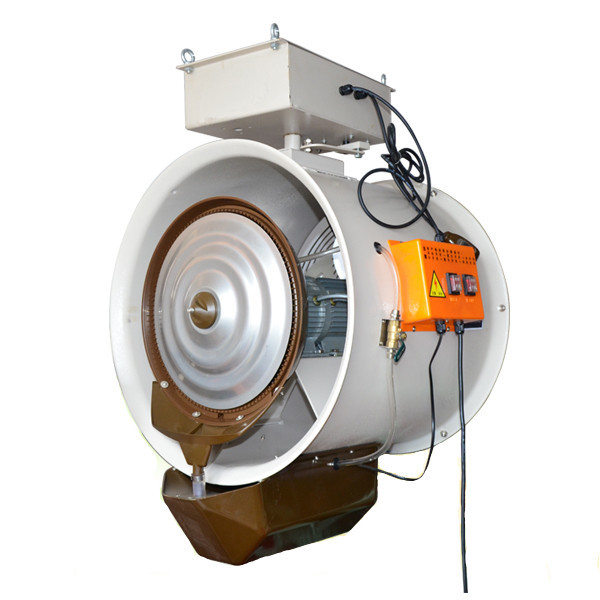 Misting Fan - 26" Centrifugal Design, 41l Water Tank Capacity, Black Color | High-speed Motor, Automatic Low Pressure Shut-off, Drops Temperature Up To 30°f