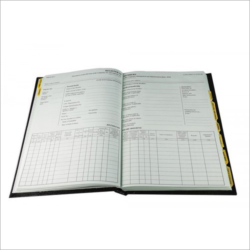 Stationery Register - Lined Pages, Moisture Proof Surface , Colorful Logo And Natural Scene Designs