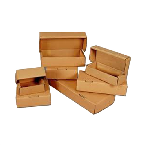 Packaging Corrugated Box - Corrugated Cardboard, Various Sizes, Brown Color - High Strength, Durable, Lightweight, Recyclable, Customizable Printing, Rectangular Shape