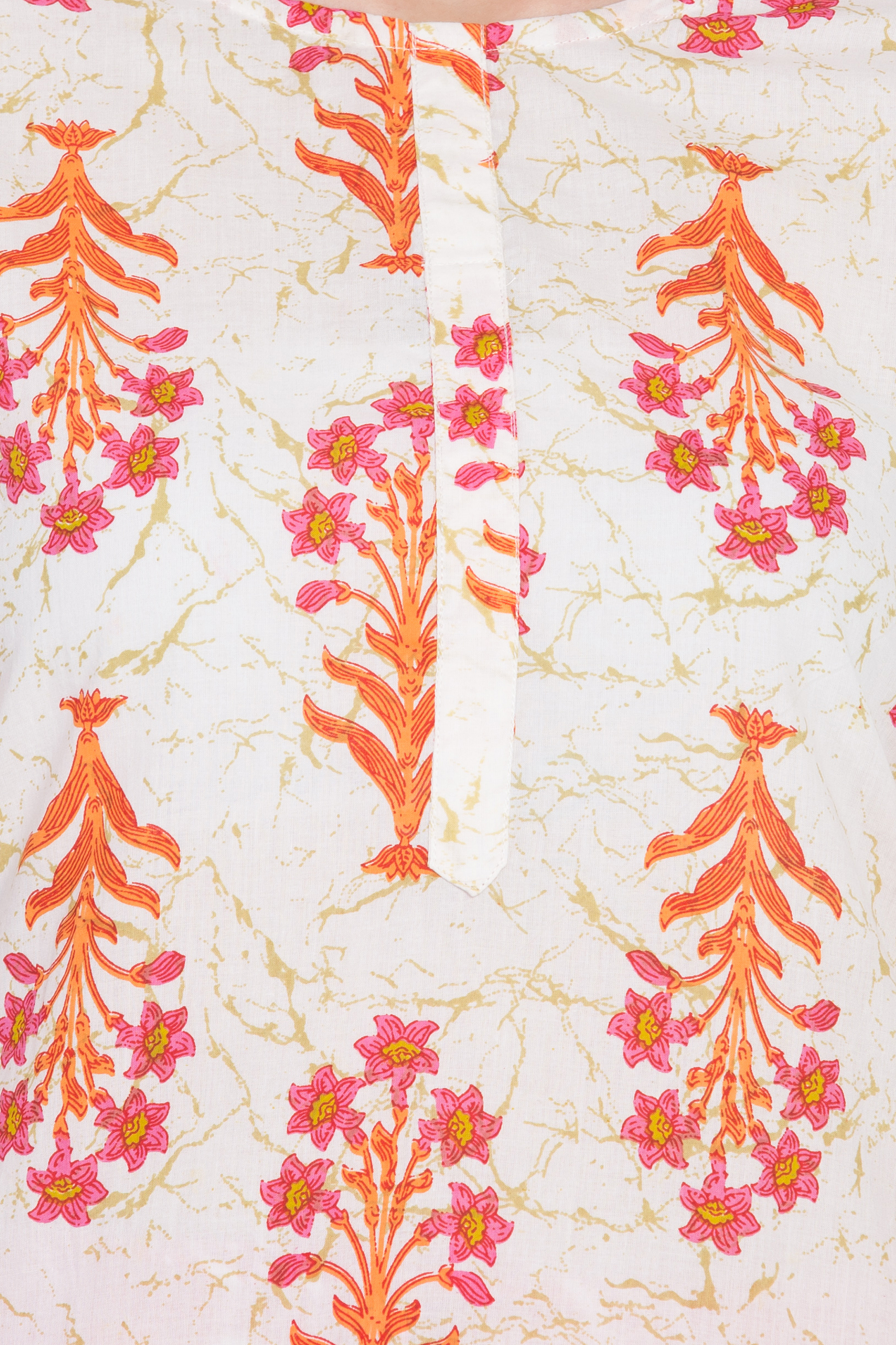 Ladies Cotton Kurti - Embroidered Cotton, Sizes S-xl | Quick Dry, Washable, Long Sleeve, Modern Style For Daily, Formal, And Party Wear