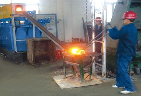 Induction Forging Machine Application: Heating