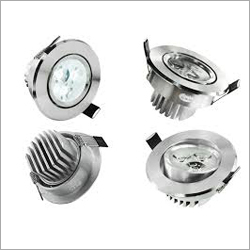 LED Spot Lights - Round, 230V, Grey | Energy Efficient, Flawless Brightness, Power Effective, Climate Resistant