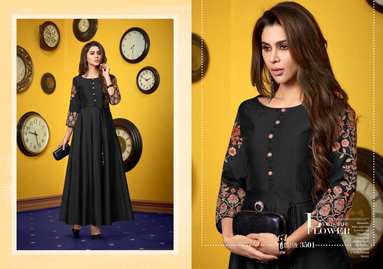 8 Colors Silk Gown