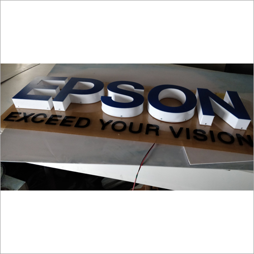 Button Led Sign Board