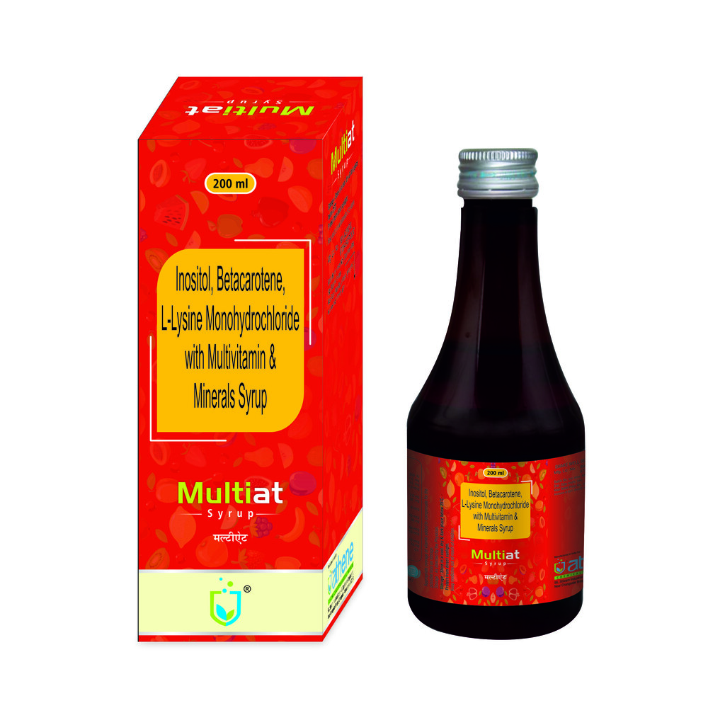 मल्टीविटामिन मल्टी-मिनरल और एंटीऑक्सीडेंट सिरप