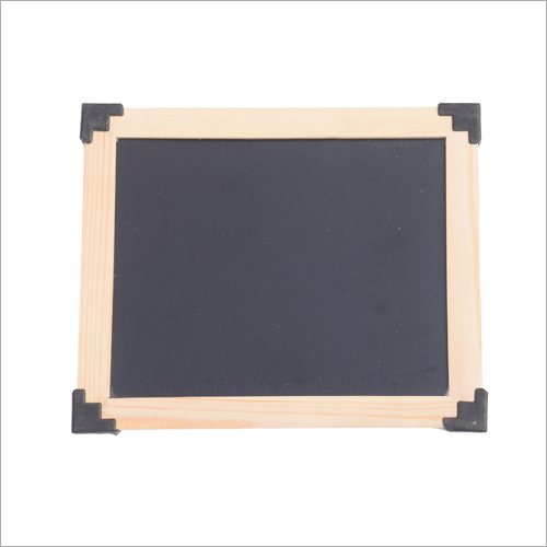 Wooden Frame Black Slate