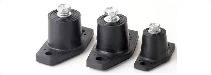 Rubber Dampers - Color: Black