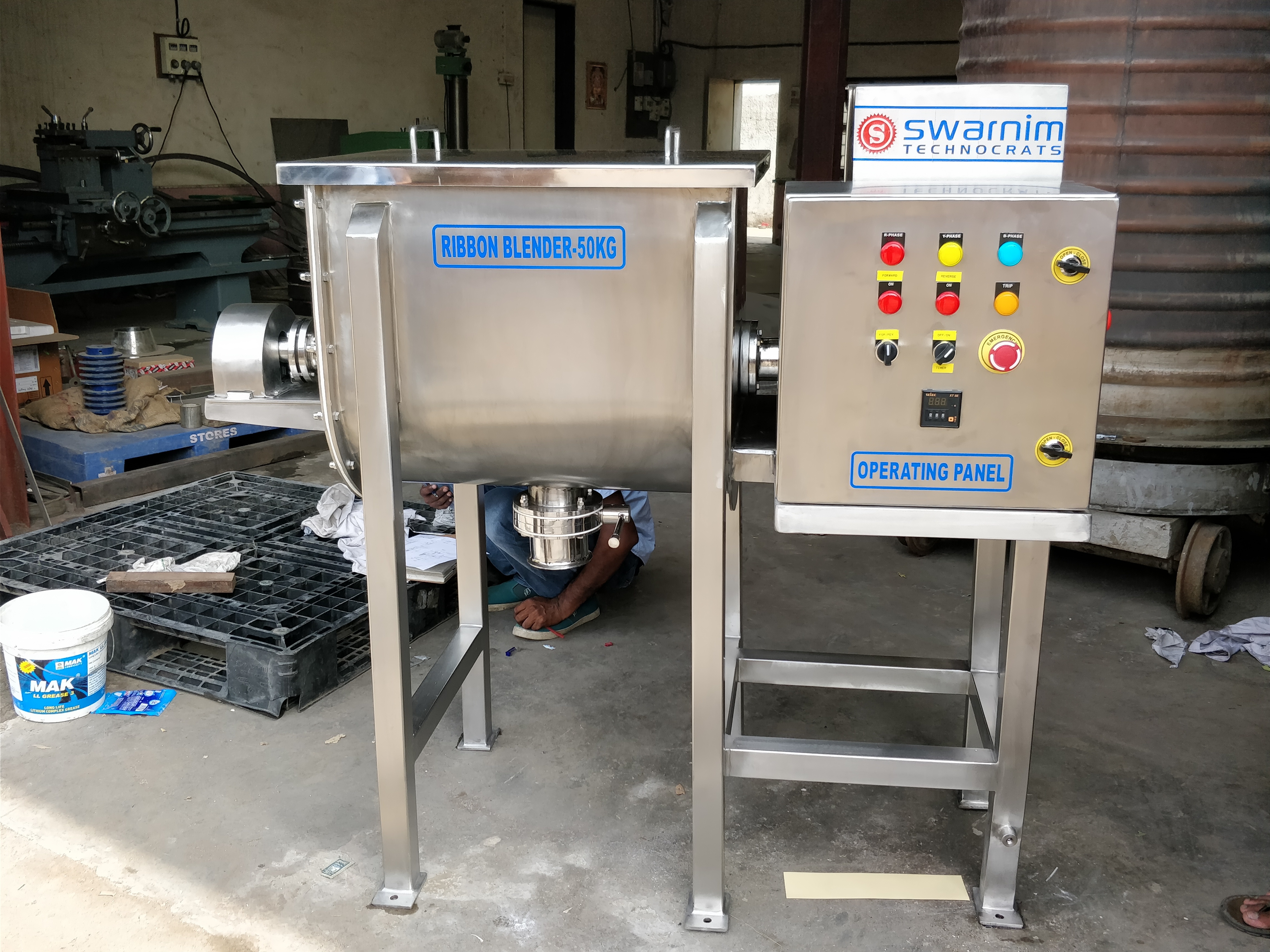Ribbon Blender Mixer Capacity: 10-20000