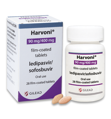 Sofosbuvir Ledipasvir Tablet - 90mg/400mg Dosage | Antiviral Treatment For Chronic Hepatitis C, Oral Consumption, Store In Dry Place, Suitable For Adults, Teenagers, And Women