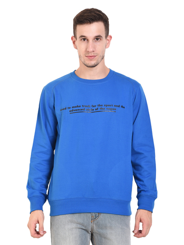 Mens Sweat Shirt (Royal) Age Group: Adults