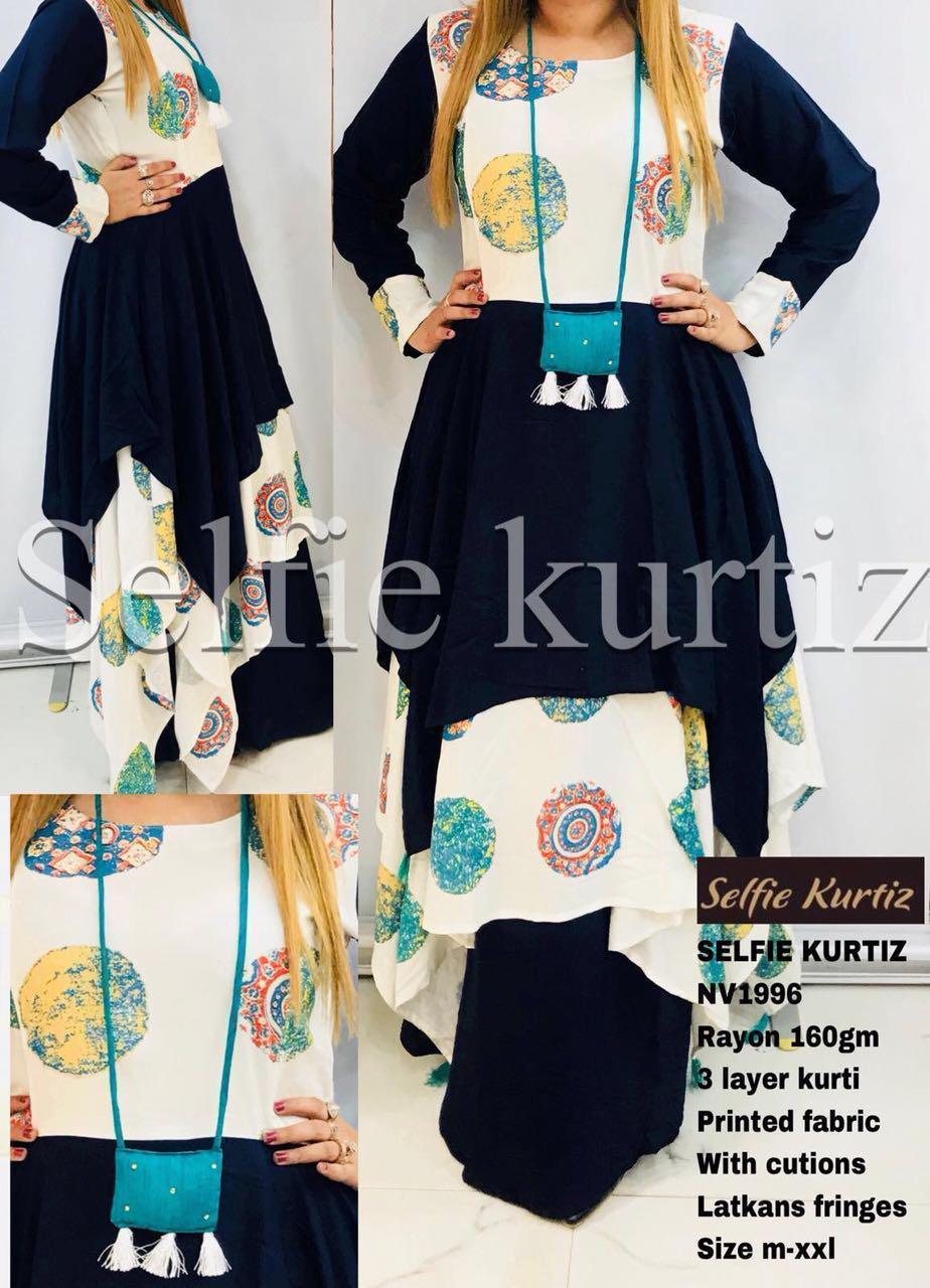 Multy Selfi Kurti