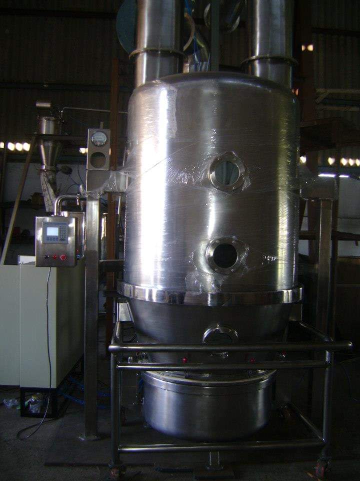 Fluid Bed Dryer - Stainless Steel 1l To 1400l Capacity | Automatic Control, Hepa Filtration, Built-in Explosion Vents, Ideal For Heat Sensitive Materials