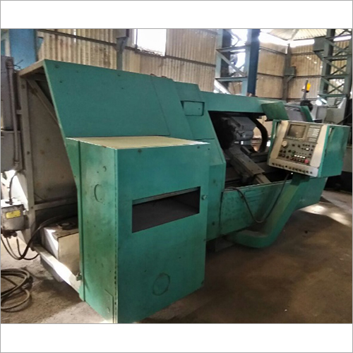 Bullard CNC Turning Center - Metal Construction, 220-240V Electric Power Source, Green Color | Low Energy Consumption, Non-Automatic Operation