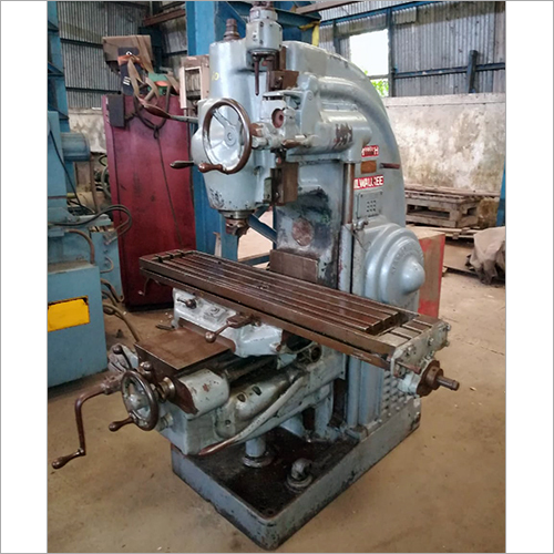 Vertical Milling Machine - Cast Iron, Large Dimensions | Durable Design, Easy Operation, Efficient Operation, Heavy-Duty Build, Precise Milling, Versatile Cuts
