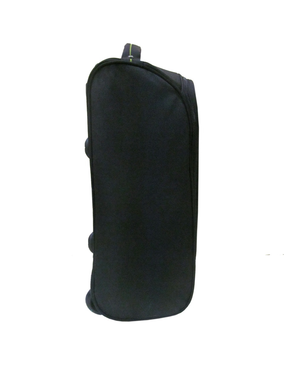 Black Trolley Bag - Polyester, 22x14x8 Inches, Black | 40l Capacity, Lightweight, 4 Spinner Wheels, Telescopic Handle