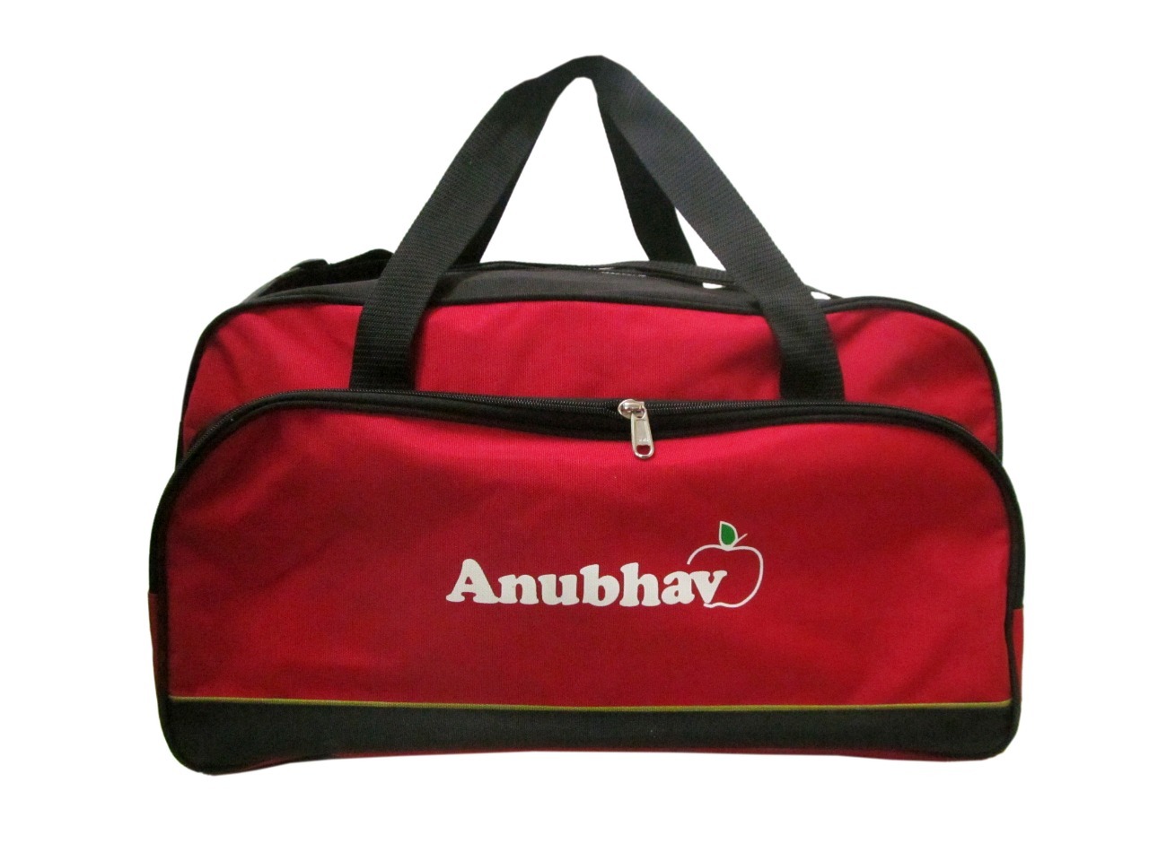 Hand Bags - Polyester, 10x8x5 Inches, Red | Durable Material, Stylish Design, Lightweight, Zipper Closure, Single Handle