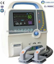 Defibrillators - ABS Plastic, 250 x 200 x 100 mm | 7-inch LCD Display, 8 GB Memory, 2.5 kg Weight, Lithium-ion Battery, 0-40°C Operating Temperature