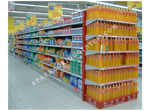 Supermarket Shelving Capacity: 100 Kg/Day