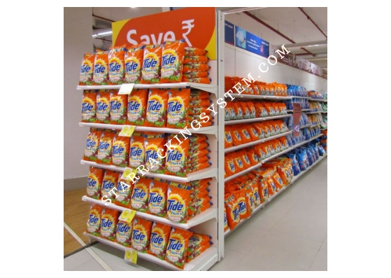 Supermarket Shelving Capacity: 100 Kg/day