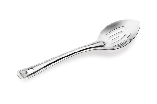 Slotted Basting Server - Stainless Steel, Durable Metal Design | Ideal for Efficient Basting