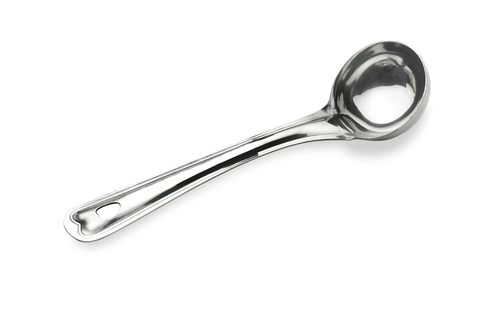 Ladle - Stainless Steel, 1-3 mm Thickness | Strong Metal Build for Durable Serving and Cooking