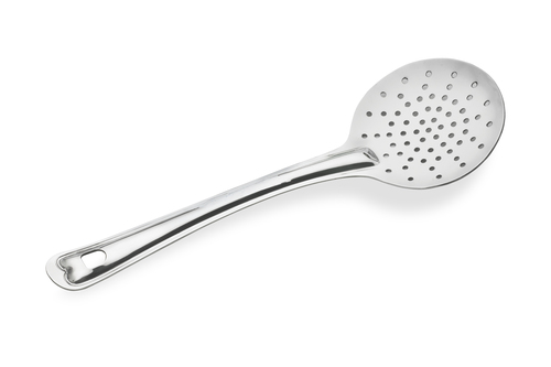 Stainless Steel Skimmer - 2-3 Millimeter Thickness, 25-60 Grams Weight | Durable Metal Build for Efficient Liquid Removal