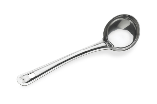 Stainless Steel Ladle - 2-3 mm Thickness, Weight 25-60 g | Durable Metal Design for Efficient Serving and Cooking