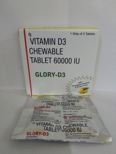Vitamin D3 Tablets - Physical Form: Tablets | Key Features: Supports Bone Health, Enhances Immune Function, Essential Nutrient for Overall Well-being