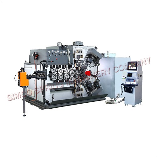 CNC Wire Winding Machine - 5.0-32.0mm Wire Diameter, High Precision Hydraulic Drive | Automatic, Computerized, Cast Iron Build, Dual Winding Heads