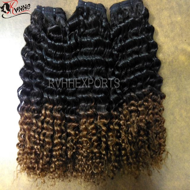 Natural Ombre Color Indian Hair