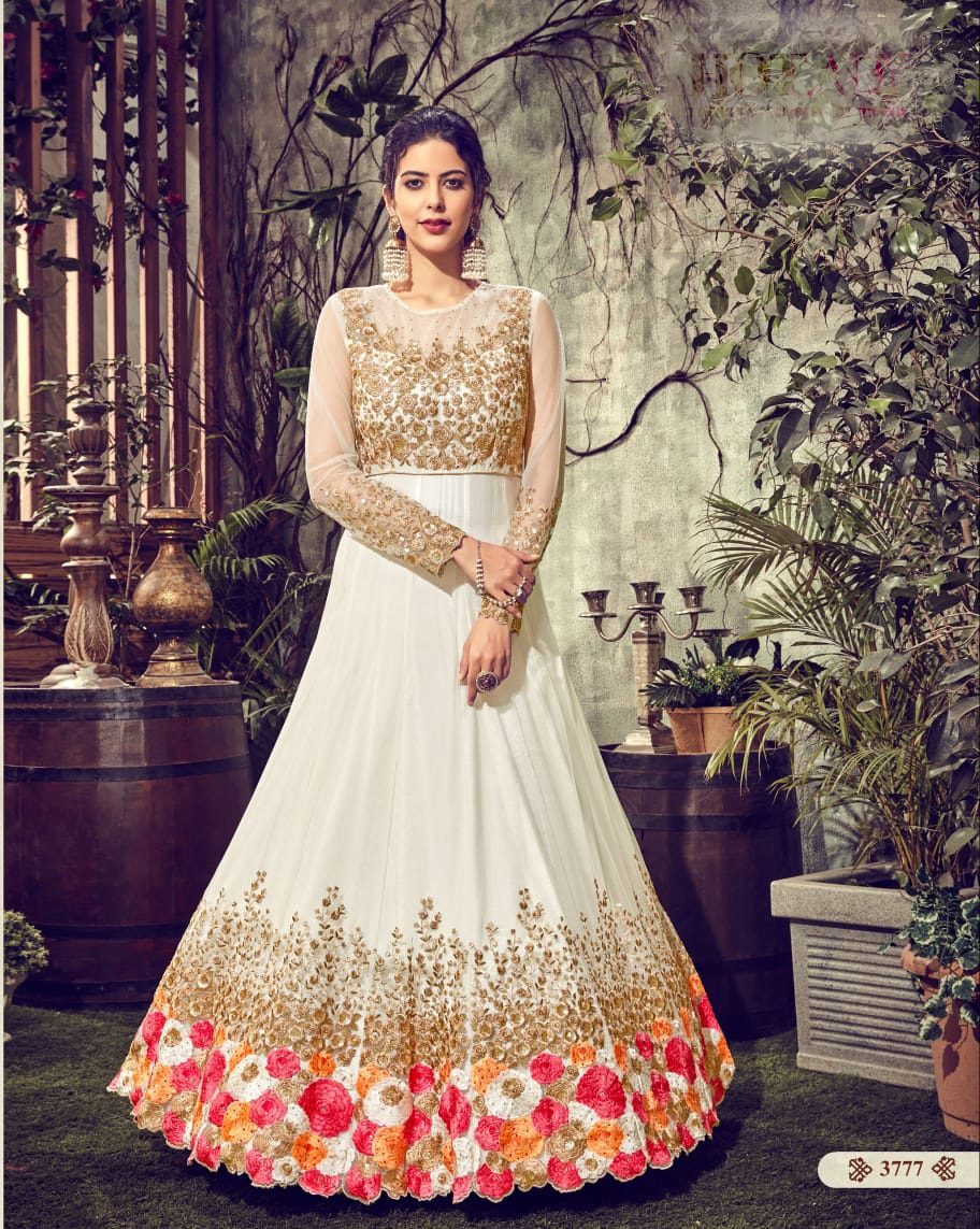 Designer Gown Style Suit