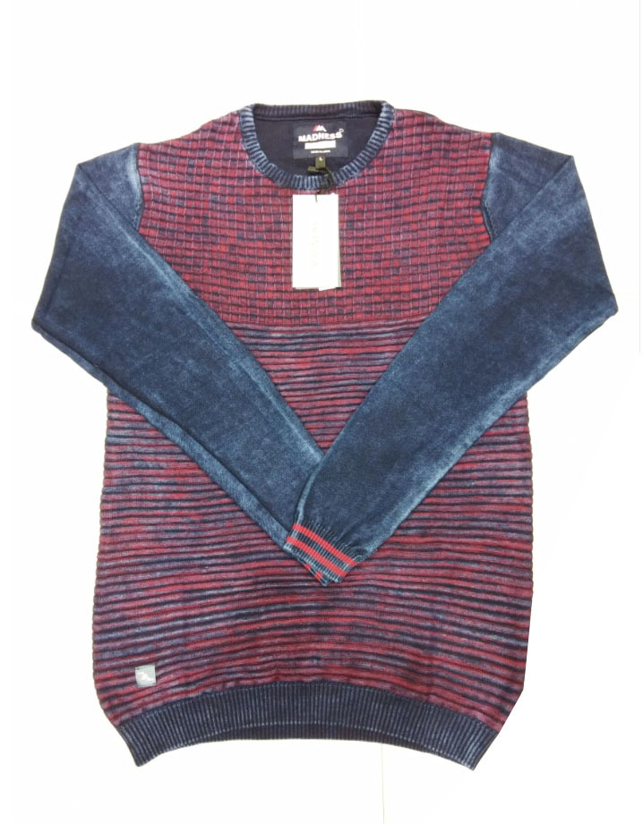 Denim T-s - Denim Fabric, Long Sleeves, Polo Collar, Blue Color | Male, Plain Pattern, Perfect For Casual Wear