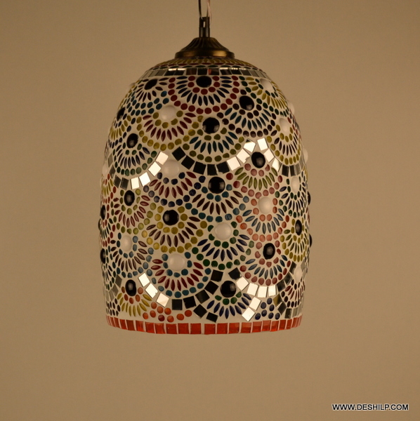 Pumpkinglow Artisanal Wall Lamp - Color: Multicolor