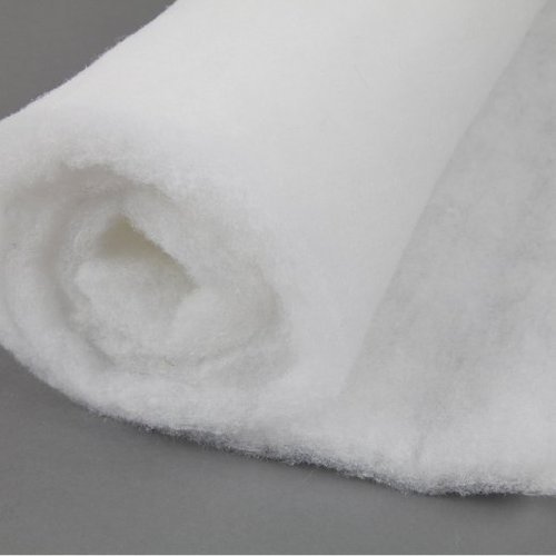Polyester Wadding - Felt Material, White Color | Bulk Quantities, High Quality Assortment