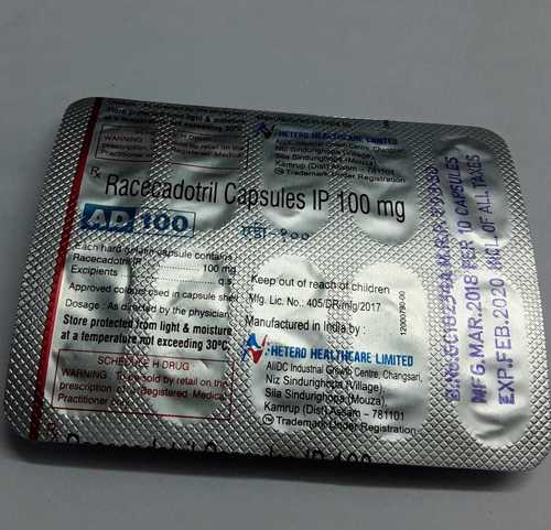 रेसकाडोट्रिल कैप्सूल सामान्य दवाएं