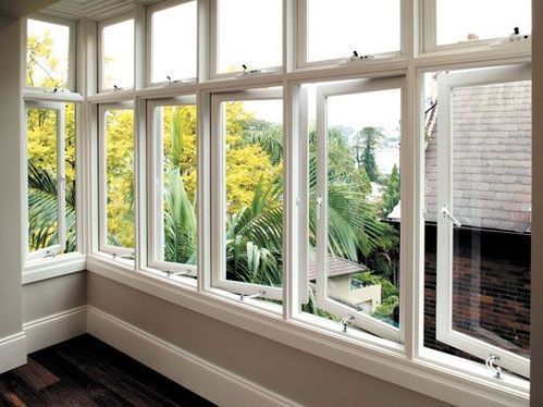 White Upvc Openable Window