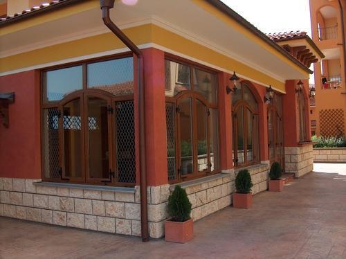 White Casement Window