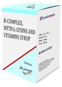 Multivitamin and L-Lysine and Vitamin Syrup