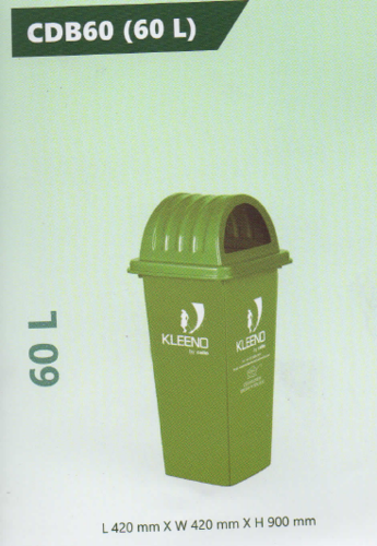 Cello Plastic Dustbin 60 L Cavity Quantity: Single Pieces