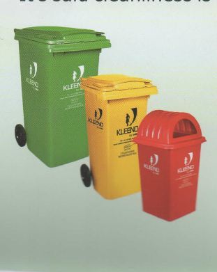 Green Cello Dustbin