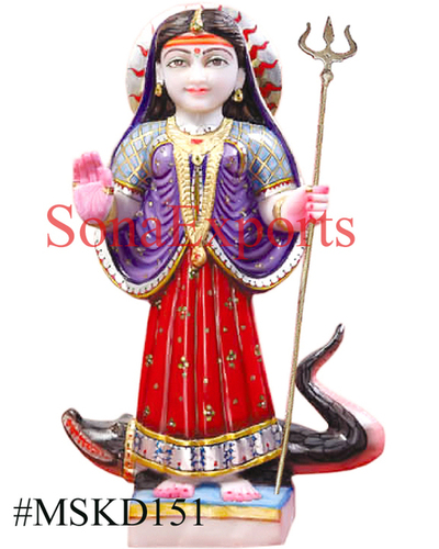 पर्यावरण के अनुकूल मार्बल खोडियार की मूर्ति