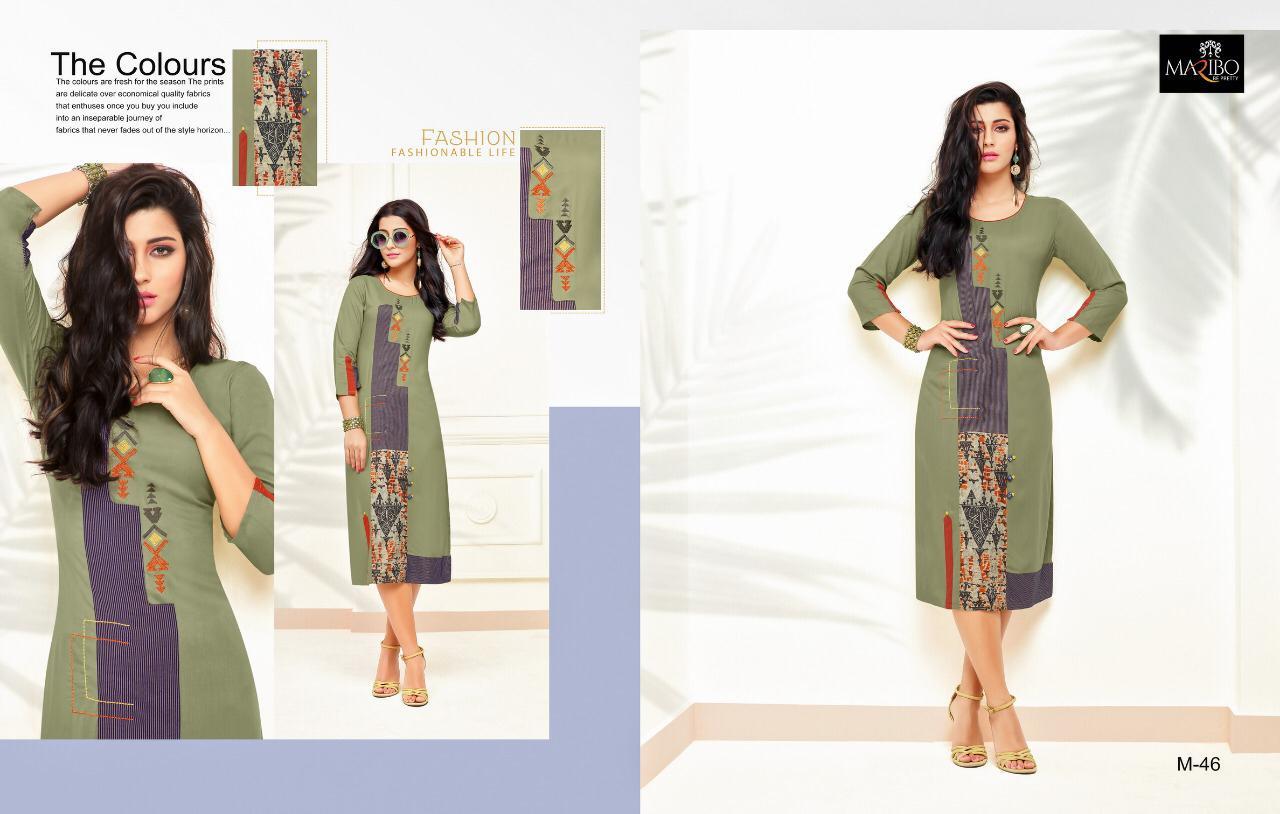 6 Colors Designer Kurtis