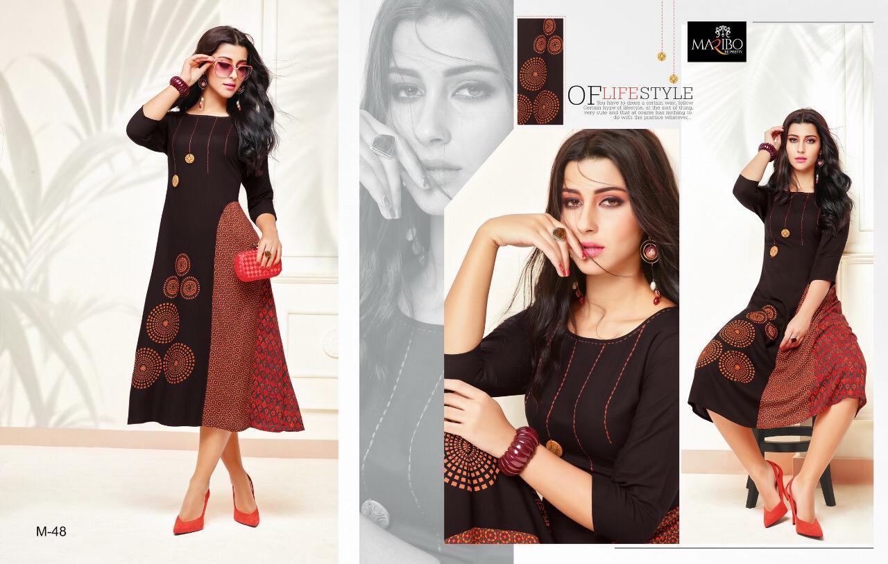 6 Colors Designer Kurtis