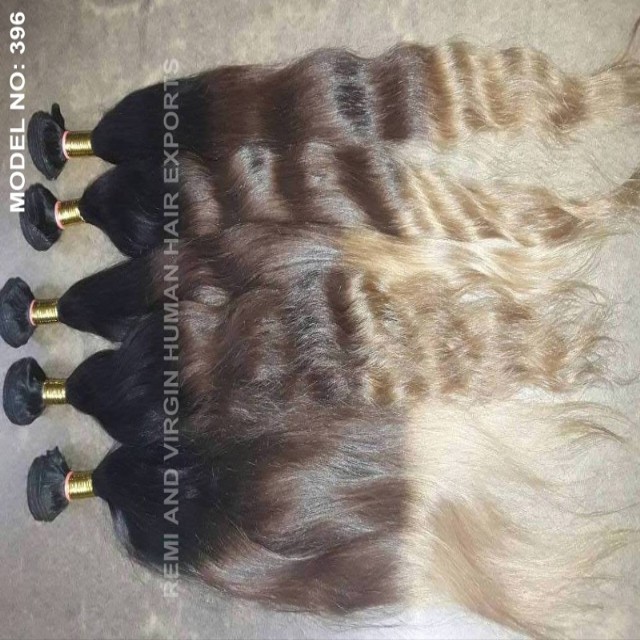 Natural Ombre Color Bounce Wavy Remy Hair