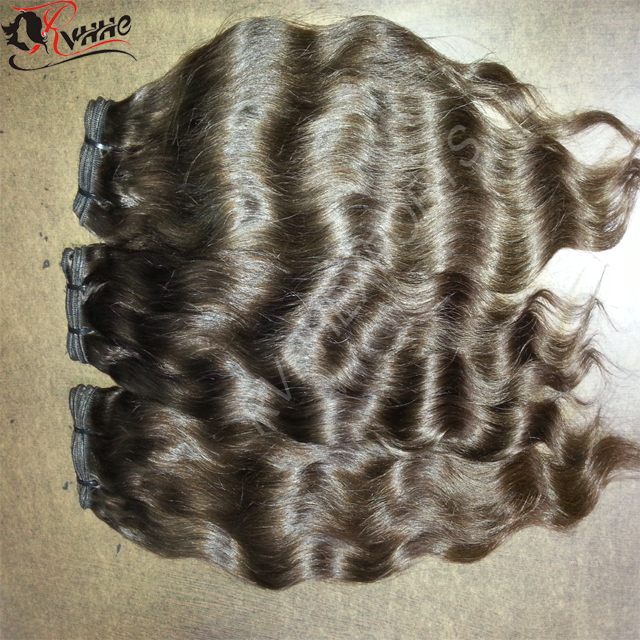 Natural Ombre Color Bounce Wavy Remy Hair