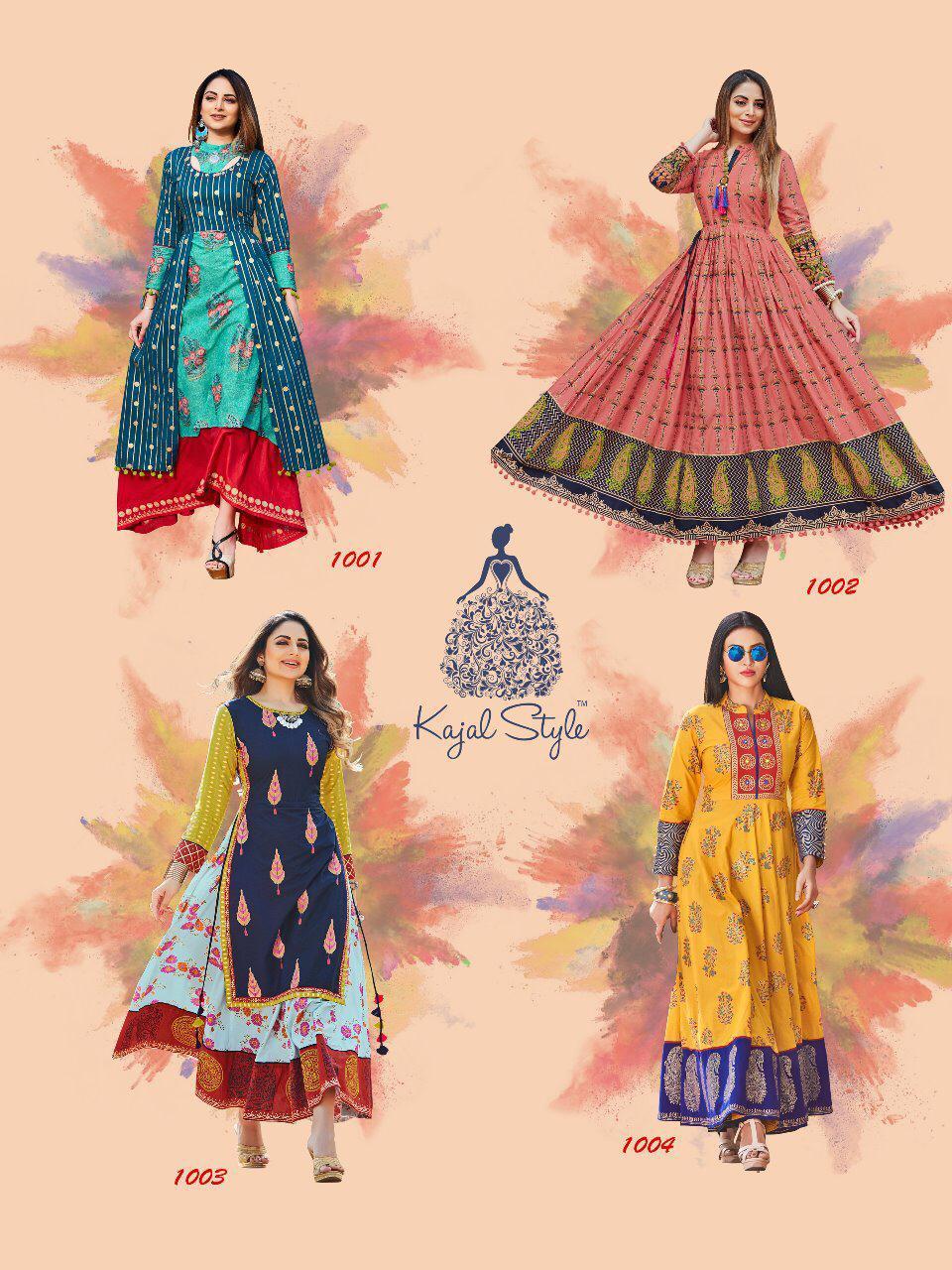 Rayon Heavy Designer Reyon & Cotton Ordinaray Print Kurtis