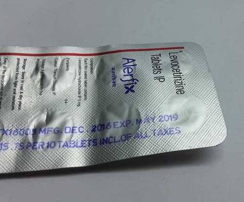 Levocetirizine Tablets General Medicines