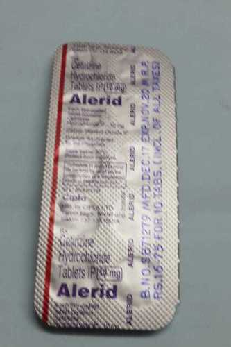 Cetrizine Hydrocloride Tablets General Medicines