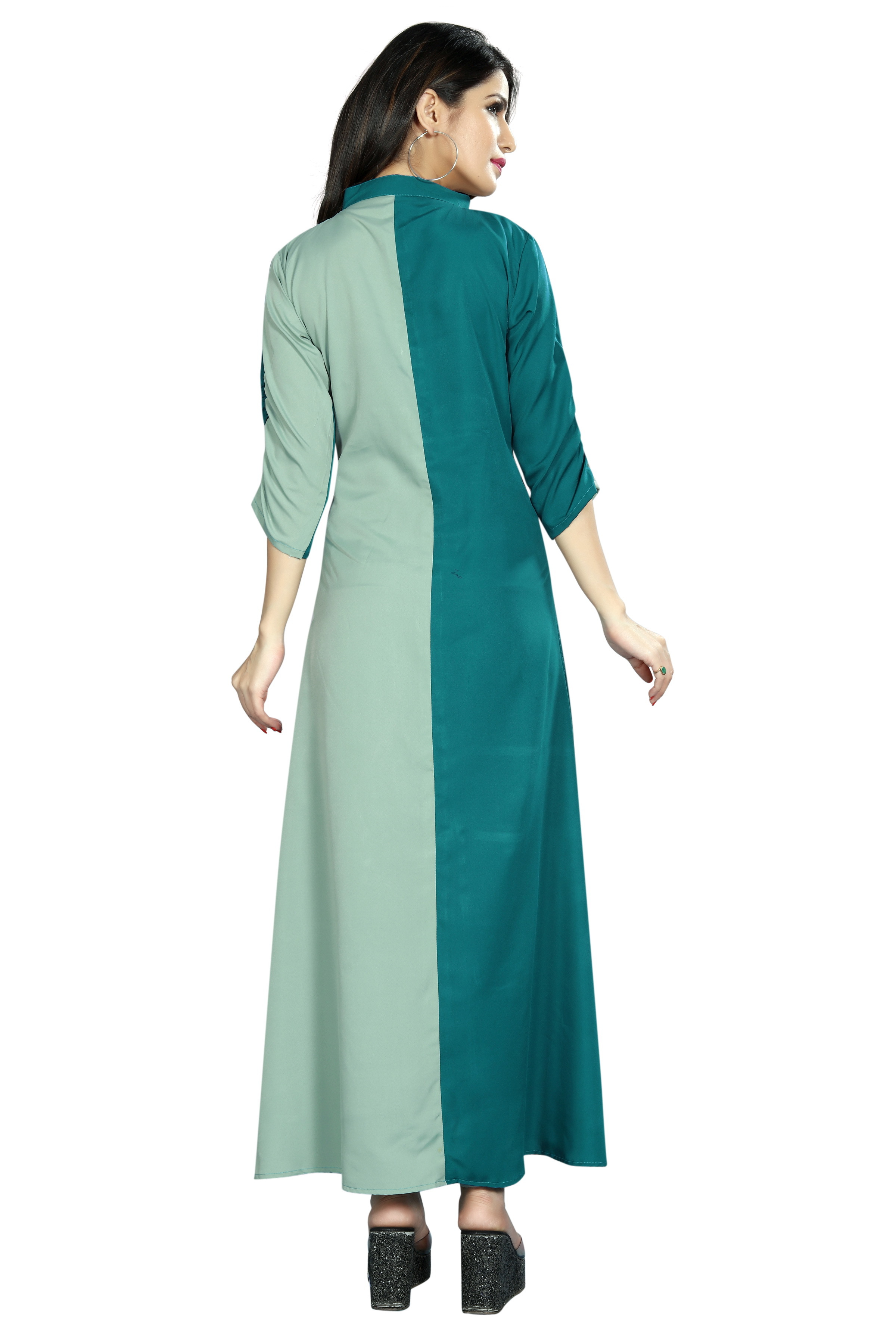 Designer Crepe Kurti Bust Size: 36 To 44 Up Inch (In)